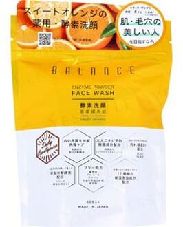 BALANCE Enzyme Powder Face Wash Sweet Orange 30 pcs