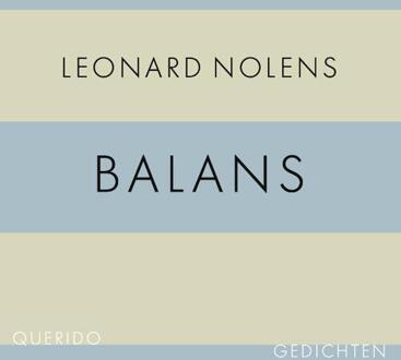 Balans - Boek Leonard Nolens (9021408554)