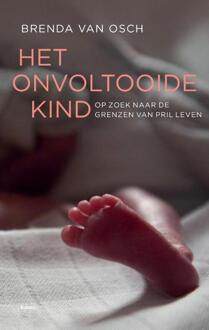 Balans, Uitgeverij Het onvoltooide kind - Boek Brenda van Osch (9460038654)