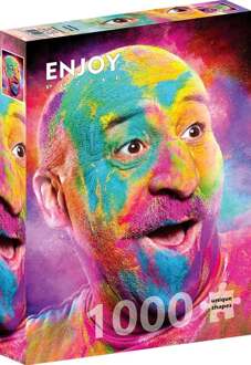 Bald Man Laughing Puzzel (1000 stukjes)