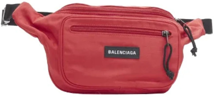 Balenciaga Canvas crossbody-bags Balenciaga , Red , Heren - ONE Size