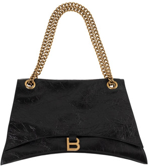 Balenciaga Crush Large shoulder bag Balenciaga , Black , Dames - ONE Size