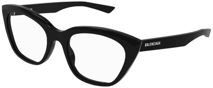 Balenciaga Elegante optische bril voor vrouwen Balenciaga , Black , Unisex - 51 MM