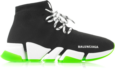 Balenciaga Gerecyclede Lace-Up Sneaker voor Heren Balenciaga , Black , Heren - 43 Eu,39 Eu,40 Eu,42 Eu,41 EU