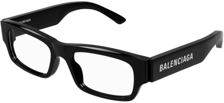 Balenciaga Glasses Balenciaga , Black , Unisex - 53 MM