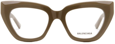 Balenciaga Glasses Balenciaga , Brown , Dames - 50 MM