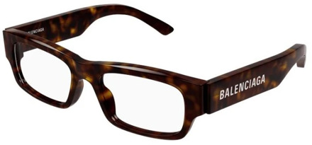 Balenciaga Glasses Balenciaga , Brown , Heren - 53 MM