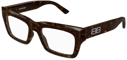 Balenciaga Glasses Balenciaga , Brown , Unisex - 52 MM