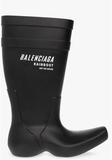 Balenciaga ‘Graafmachine’ regenlaarzen Balenciaga , Black , Heren - 40 EU