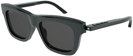 Balenciaga Grijze zonnebril met Bb0161S model Balenciaga , Gray , Unisex - 52 MM