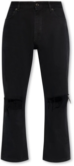 Balenciaga Jeans met een vintage-effect Balenciaga , Black , Heren - L,M,S