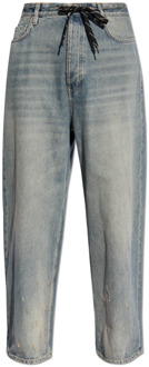 Balenciaga Jeans met een vintage effect Balenciaga , Blue , Heren - S,Xs,2Xs