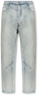 Balenciaga Jeans met vintage-effect Balenciaga , Blue , Heren - W30