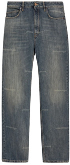 Balenciaga Jeans met vintage-effect Balenciaga , Gray , Heren - L,M,S,Xs
