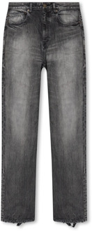 Balenciaga Jeans met vintage-effect Balenciaga , Gray , Heren - S,Xs