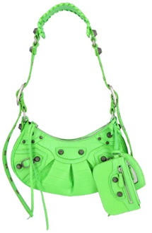 Balenciaga Leather balenciaga-bags Balenciaga , Green , Dames - ONE Size
