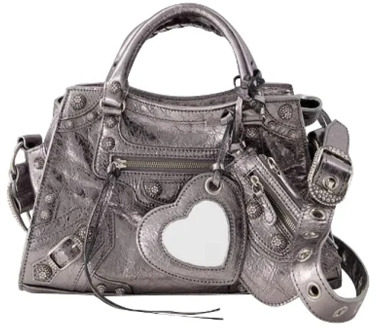 Balenciaga Leather handbags Balenciaga , Gray , Dames - ONE Size