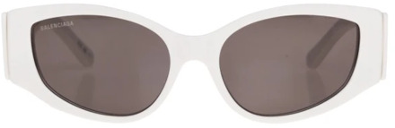 Balenciaga Logo-printed sunglasses Balenciaga , White , Dames - ONE Size