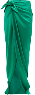 Balenciaga Maxi Skirts Balenciaga , Green , Dames