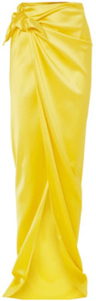 Balenciaga Maxi Skirts Balenciaga , Yellow , Dames