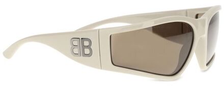 Balenciaga Mode Zonnebril Ivoor