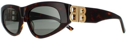 Balenciaga ovale dames donkere havana groen bb0095s Bruin