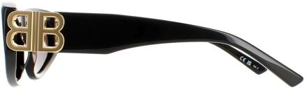 Balenciaga ovale dames zwart grijze bb0095s