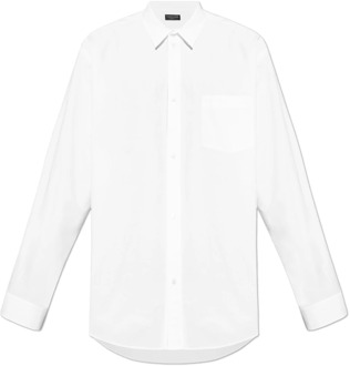 Balenciaga Overhemd met een zak Balenciaga , White , Heren - M,S,Xs