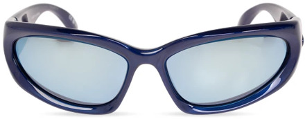 Balenciaga Snelle zonnebril Balenciaga , Blue , Unisex - ONE Size