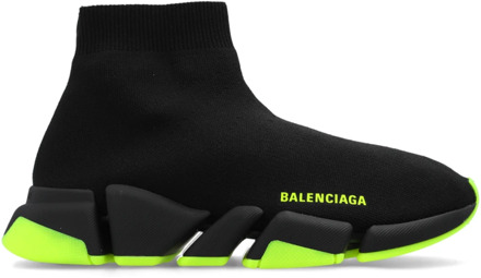 Balenciaga ‘Speed 2.0 Graffiti’ sneakers met sok Balenciaga , Black , Dames - 41 Eu,35 Eu,36 Eu,34 EU