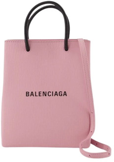 Balenciaga Stijlvolle kalfsleren handtas voor vrouwen Balenciaga , Pink , Dames - ONE Size