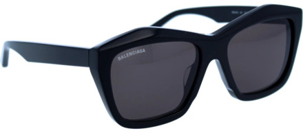 Balenciaga Stijlvolle zonnebril voor vrouwen Balenciaga , Black , Dames - 57 MM