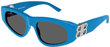 Balenciaga Sunglasses Balenciaga , Blue , Dames - 53 MM