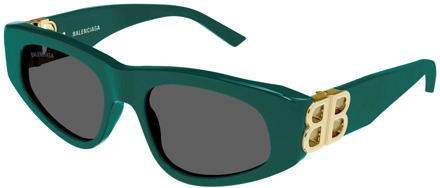 Balenciaga Sunglasses Balenciaga , Green , Dames - 53 MM