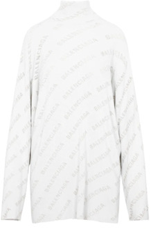 Balenciaga Sweatshirt Balenciaga , White , Dames - L,M,S