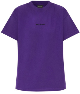 Balenciaga T-shirt Balenciaga , Purple , Dames - XS