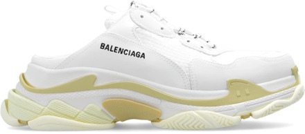 Balenciaga ‘Triple S’ slides Balenciaga , White , Heren - 45 Eu,44 EU
