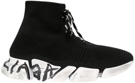 Balenciaga Ultra-Lichte 3D Techniek Sneakers Balenciaga , Black , Dames - 42 Eu,44 Eu,40 Eu,43 EU