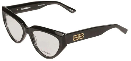 Balenciaga Verhoog je stijl met deze elegante zwarte zonnebril Balenciaga , Black , Unisex - 53 MM
