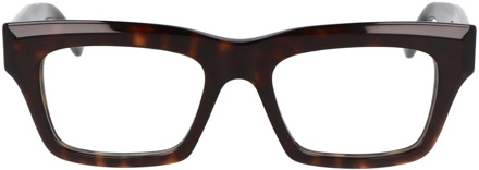 Balenciaga Vierkante montuur bril Bb0240O Balenciaga , Brown , Unisex - 52 MM
