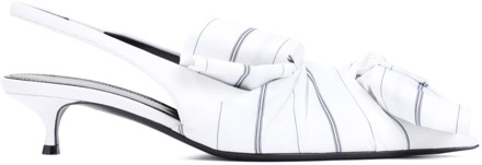 Balenciaga Witte Slingback Sneakers Balenciaga , White , Dames - 38 Eu,39 Eu,38 1/2 EU