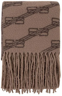 Balenciaga Wool scarves Balenciaga , Beige , Dames - ONE Size