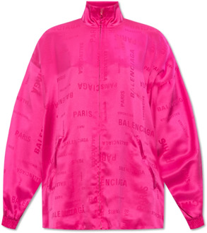 Balenciaga Zijden sweatshirt Balenciaga , Pink , Dames - S,Xs,2Xs