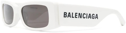 Balenciaga Zonnebril Balenciaga , White , Dames - 56 MM