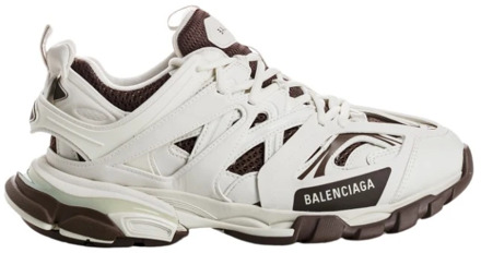 Balenciaga Zwarte en Witte Track Sneakers Balenciaga , White , Heren - 40 Eu,44 Eu,41 Eu,45 Eu,43 Eu,42 EU