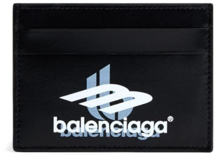 Balenciaga Zwarte Portemonnees met 5.0cm Rand en 55.0cm Omtrek Balenciaga , Black , Heren - ONE Size