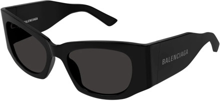 Balenciaga Zwarte zonnebril met accessoires Balenciaga , Black , Dames - 54 MM