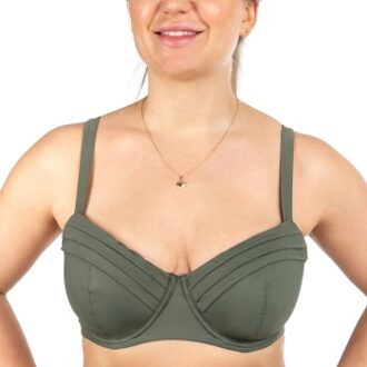 Bali Underwired Bikini Bra * Actie * Groen - D 75,D 80,E 80,E 85,F 75,F 85,G 75,G 80