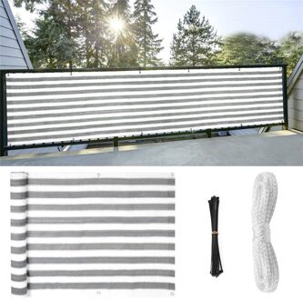 Balkon Privacy Screen Hek Mesh Voor Balkon Voorruit Zonnescherm UV-Proof Balkon Netto G1014