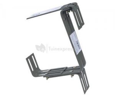 Balkonhaak voor bloembakken - Type C - Max 30 kg - Antra